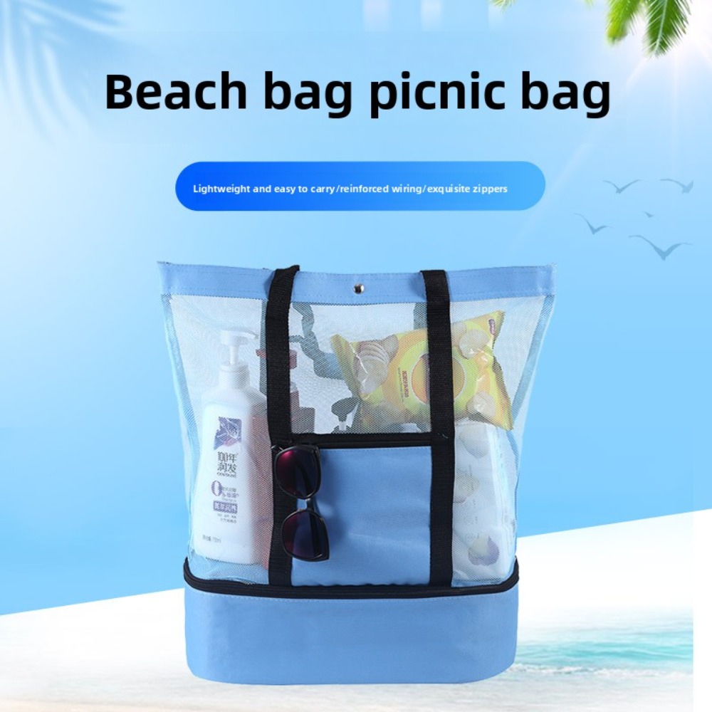 Tote Bag Beach - 1 szt. wielofunkcyjnej torby termicznej na