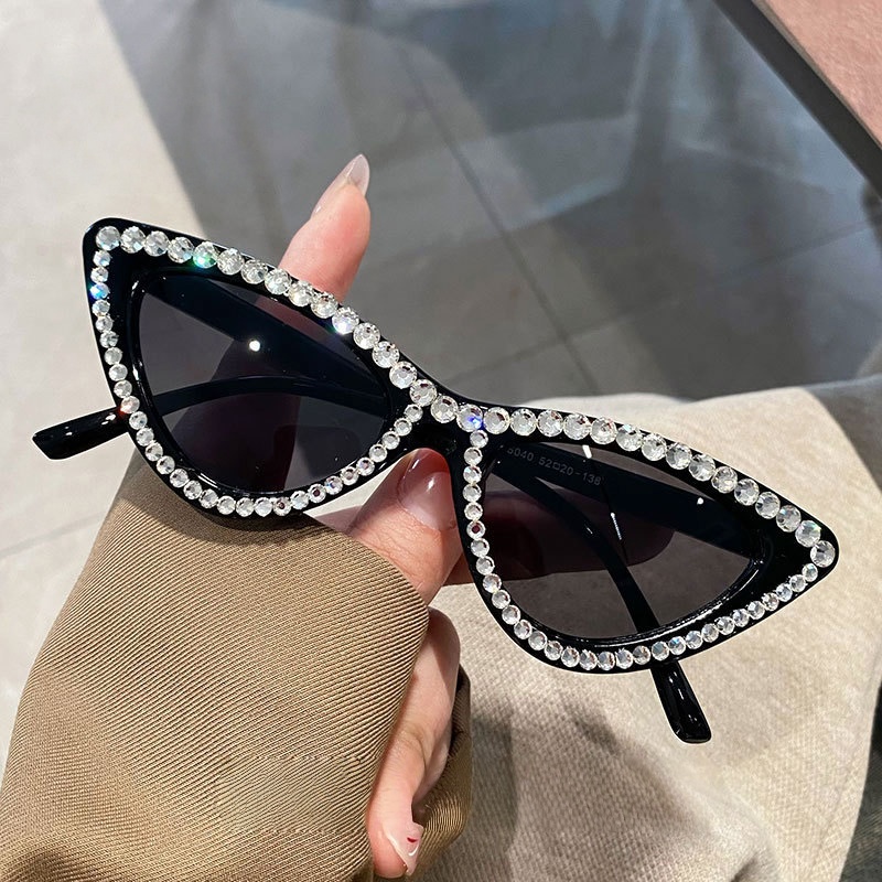 Sunglasses Cat Eye - Okulary przeciwsłoneczne damskie w stylu vintage,
