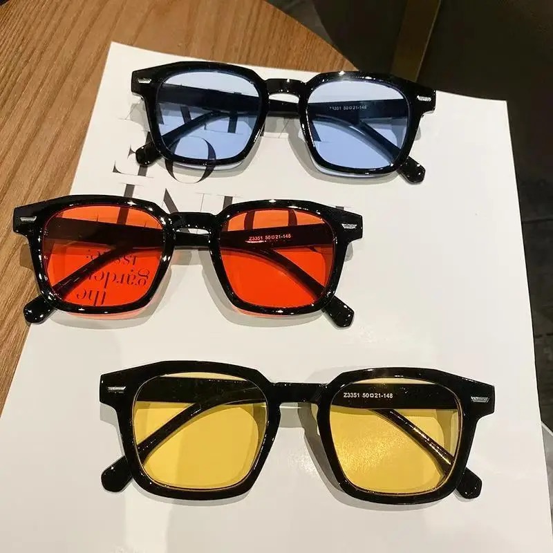 Sunglasses Cat Eye - Męskie prostokątne okulary przeciwsłoneczne w stylu