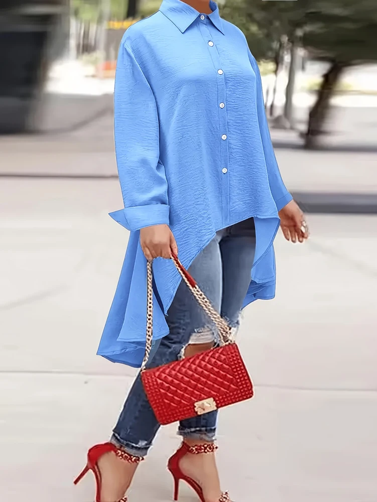 Blouse Off Shoulder - Plus rozmiar 2025 wiosna lato nowe