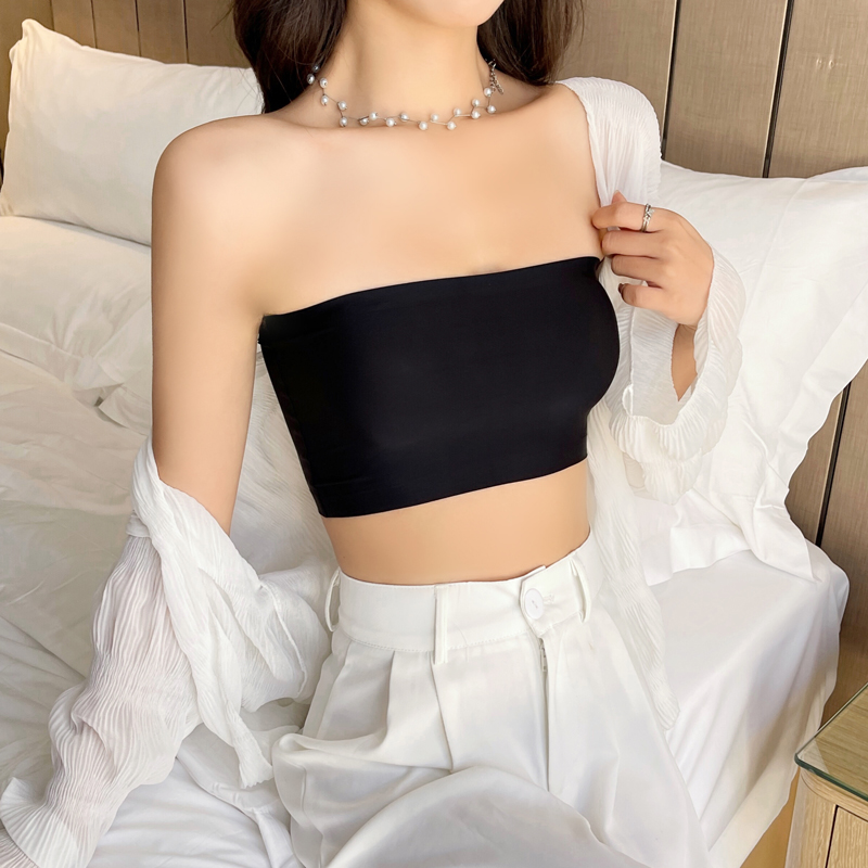 Bralette Triangle Set - Jednoczęściowy seksowny top bez ramiączek Bielizna
