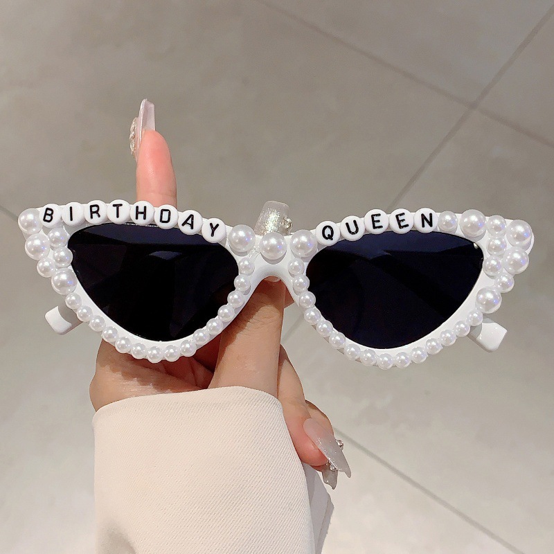 Sunglasses Cat Eye - Projekt kociego oka Odcienie prezentowe Błyszczący