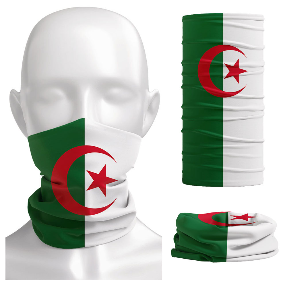 Headband Summer Knit - Algeria Flaga Bandana z nadrukiem Nakrycie
