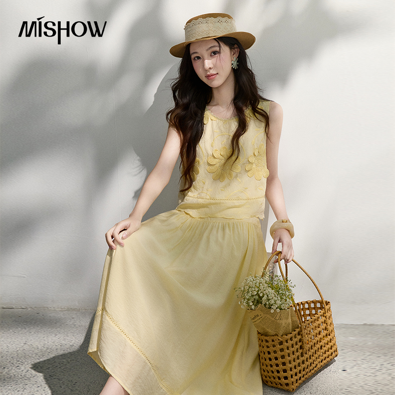 MISHOW Francuski Zestaw: Bluzk – Midi Skirt Floral recenzja i cena