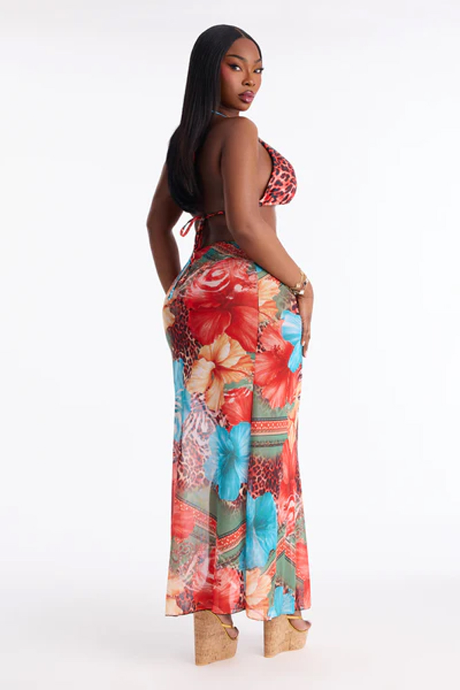 Damska Sukienka Maxi Plus Size – Maxi Dress Halter recenzja i cena
