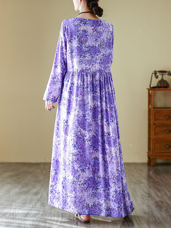 Wiosenna sukienka z okrągłym d – Linen Dress Wrap recenzja i cena