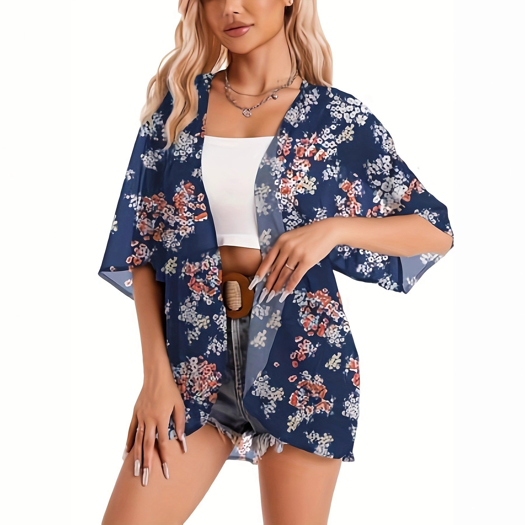 Strój Kąpielowy Damski 2025 Ki – Kimono Sheer Floral recenzja i cena