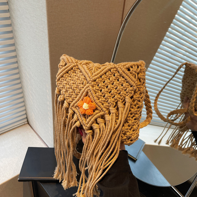 Torby letnie dla kobiet Ręczni – Crochet Bag Raffia recenzja i cena