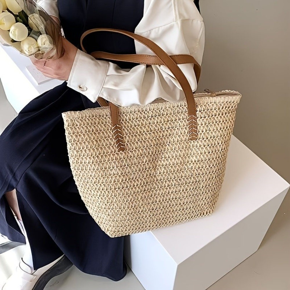 Modna torba typu tote z plecio – Tote Bag Beach recenzja i cena