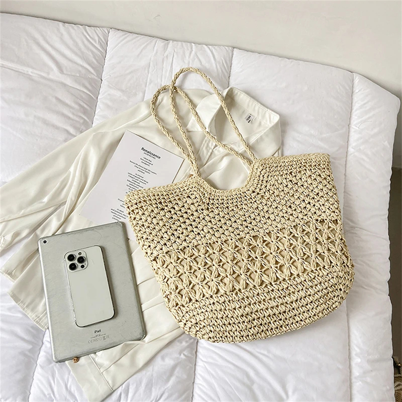 Torebki ze słomy o swobodnym d – Crochet Bag Raffia recenzja i cena
