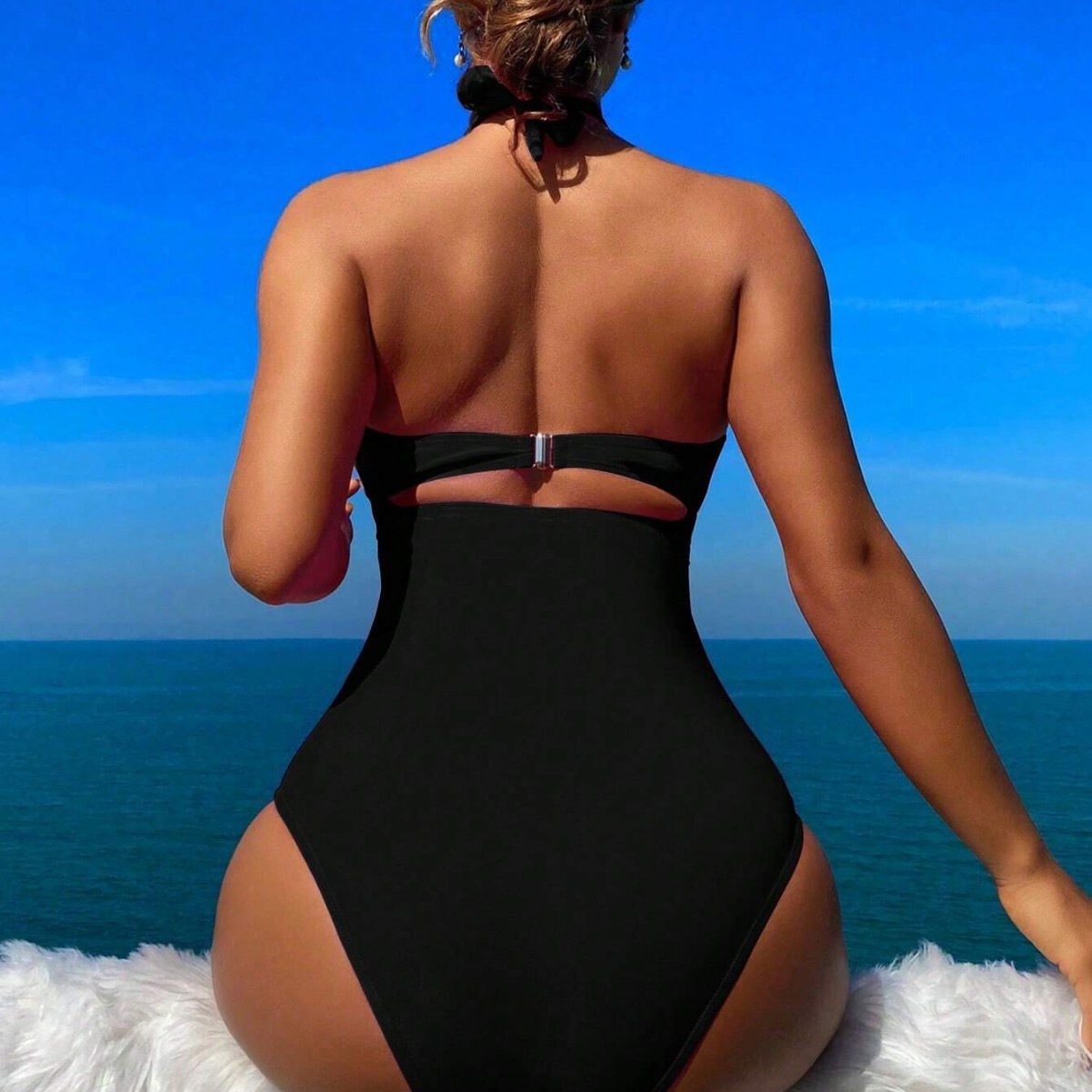 Damski strój kąpielowy z wiąza – Swimsuit Bikini Ruched recenzja i cena
