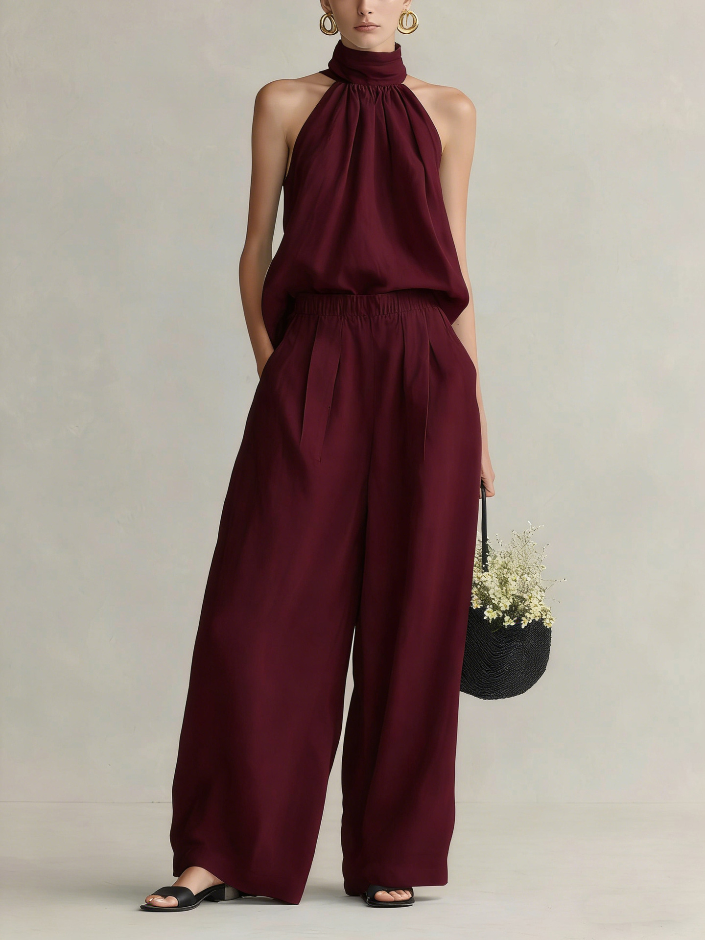 Damski letni zestaw na rok 202 – Linen Pant Wide recenzja i cena
