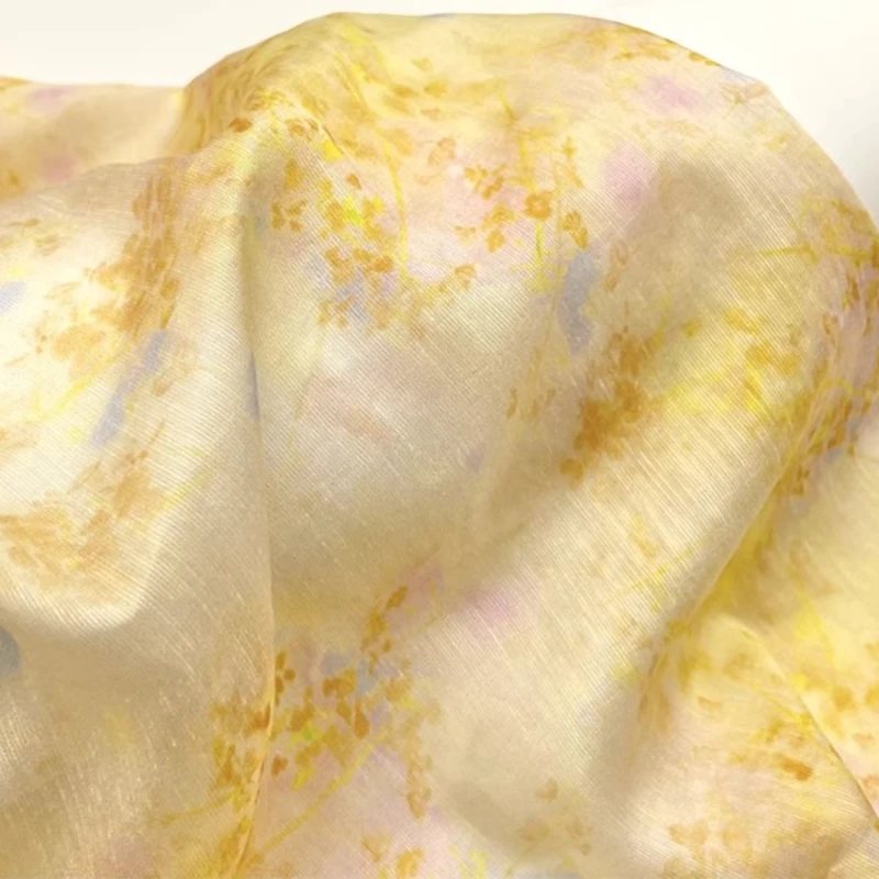 Tkanina jedwabno-ramiowa z gra – Kimono Sheer Floral recenzja i cena