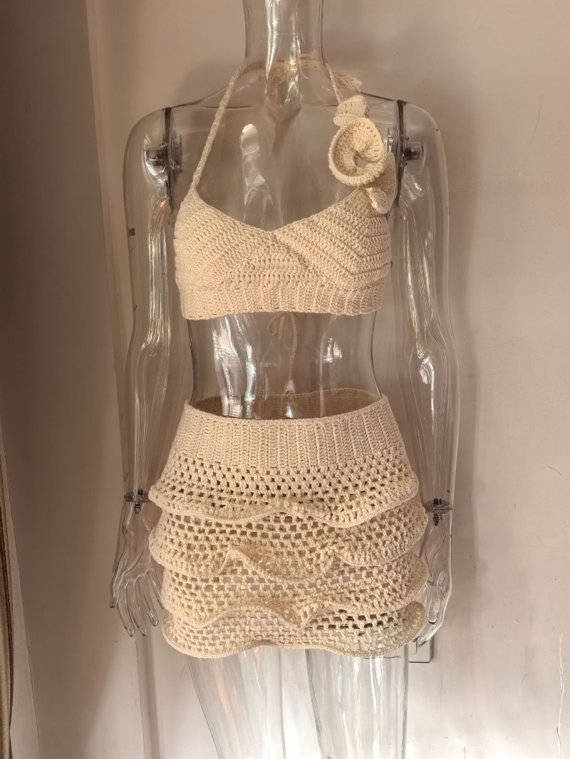 Damski ręcznie robiony na szyd – Crop Top Crochet recenzja i cena