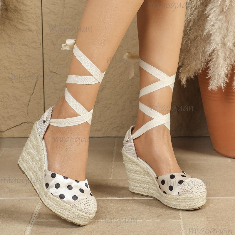 Damskie sandały espadryle na k – Wedge Espadrille Women recenzja i cena