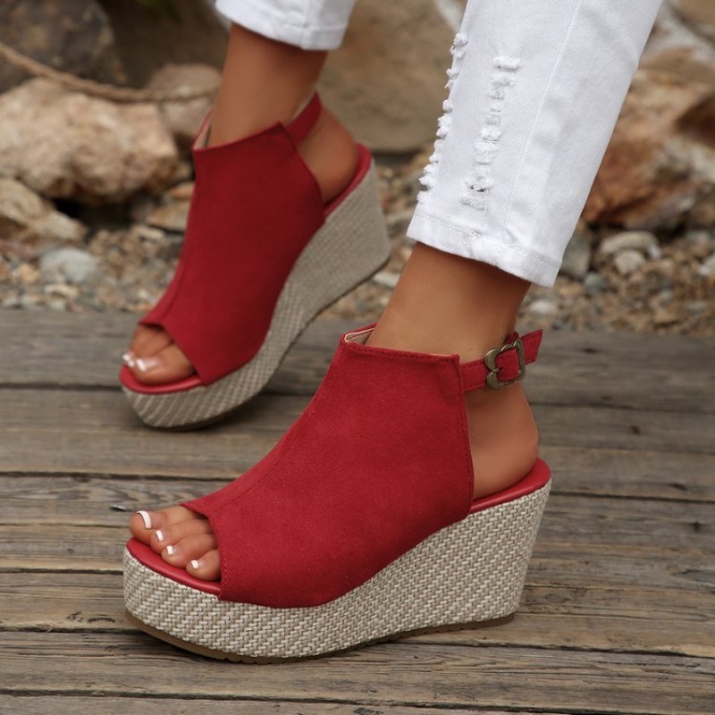 Damskie sandały letnie na kotu – Wedge Espadrille Women recenzja i cena