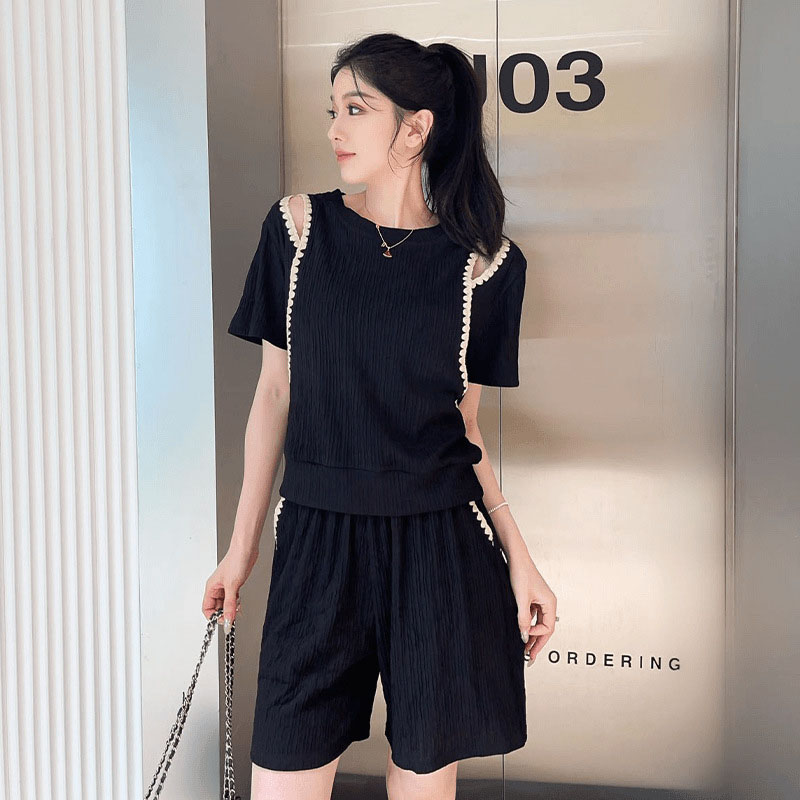Koreańska moda T-shirty z odkr – Blouse Off Shoulder recenzja i cena
