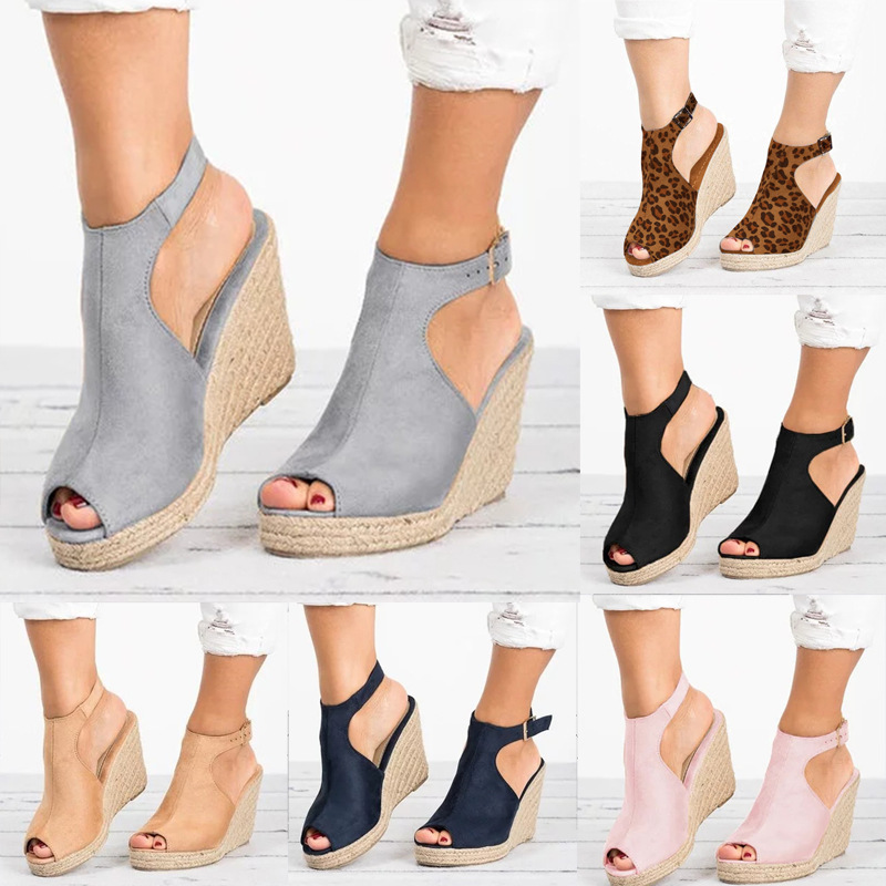 Sandały na obcasie dla kobiet  – Wedge Espadrille Women recenzja i cena