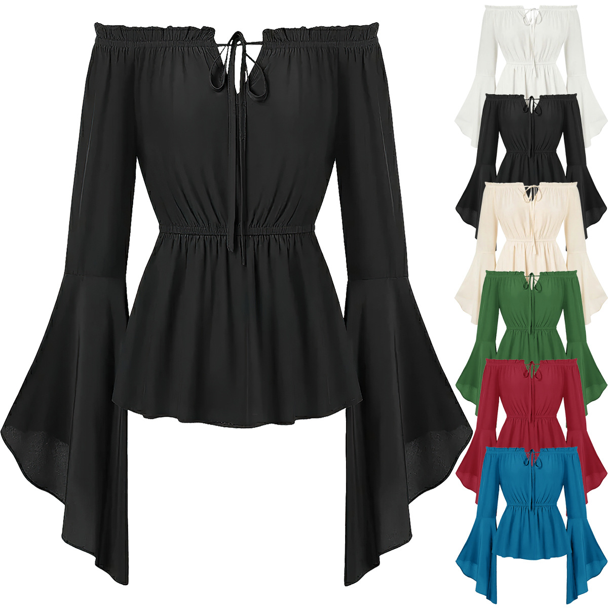 Bluzka w stylu średniowiecznym – Blouse Off Shoulder recenzja i cena
