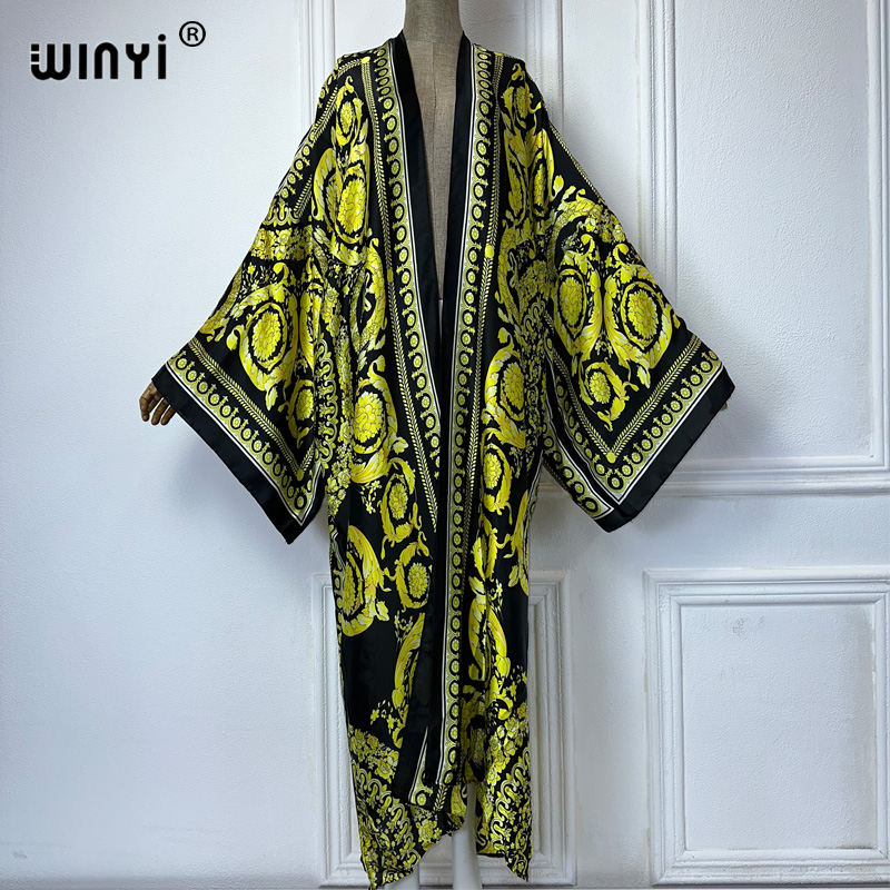 WINYI afryka boho print Kimona – Cover Up Kaftan recenzja i cena