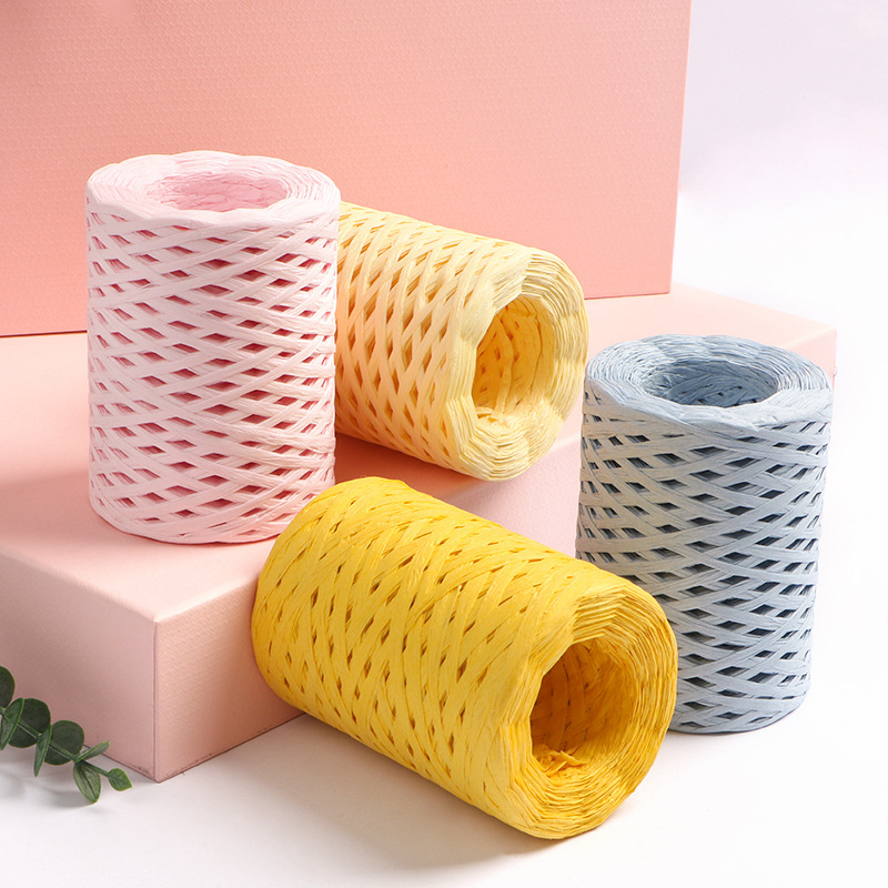150M naturalna przędza ze słom – Crochet Bag Raffia recenzja i cena