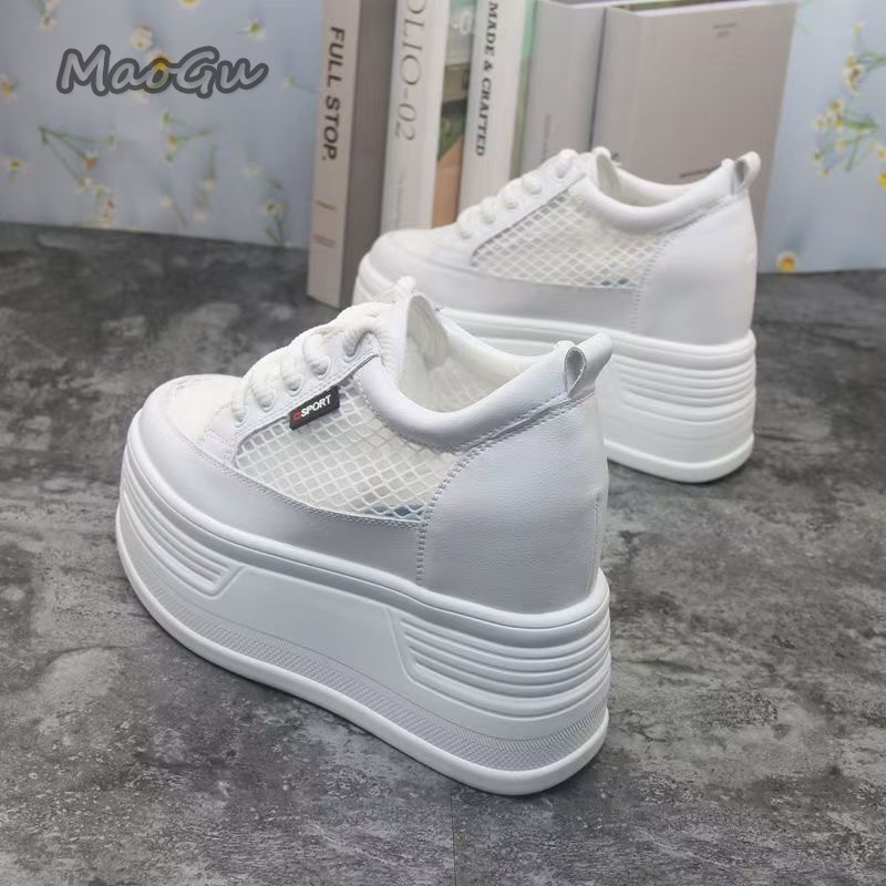 Damskie tenisówki z siateczki  – Wedge Espadrille Women recenzja i cena