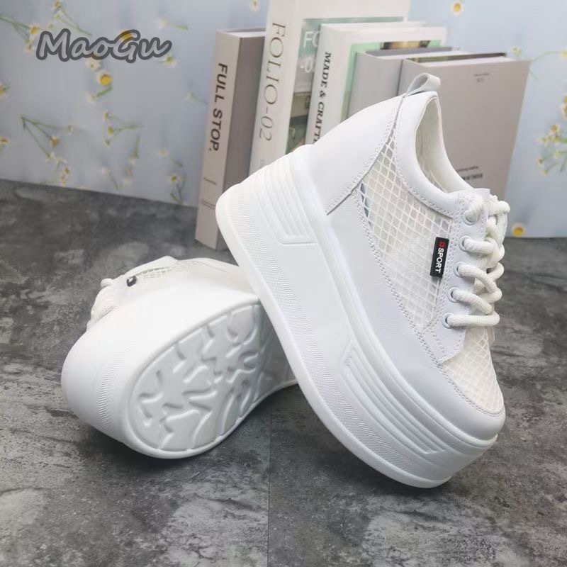 Damskie tenisówki z siateczki  – Wedge Espadrille Women recenzja i cena