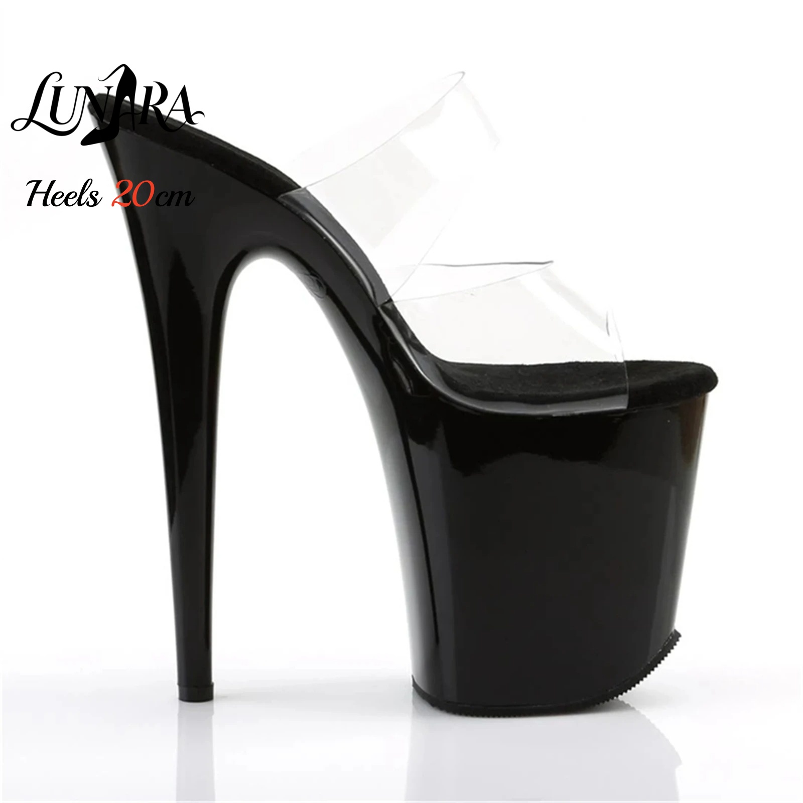Sandały na platformie 20 cm z  – Sandal Strappy Heeled recenzja i cena