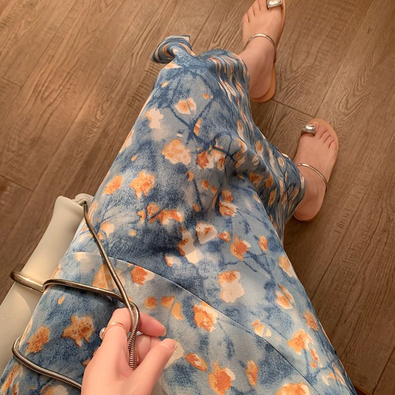 Damski letni komplet dwuczęści – Midi Skirt Floral recenzja i cena