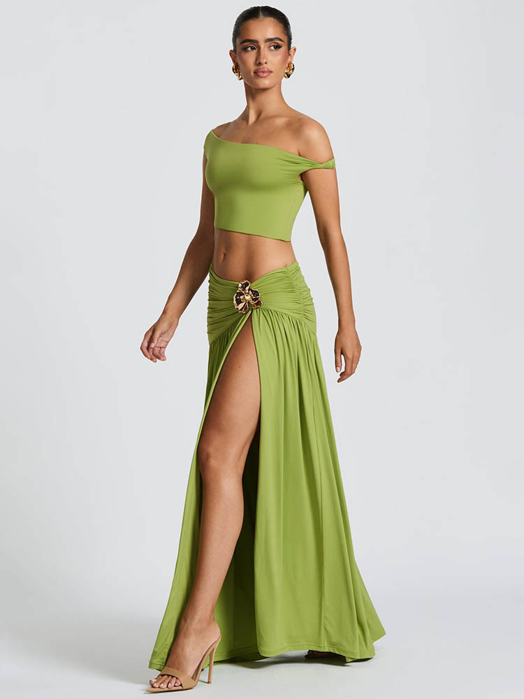Elegancki Zestaw Sukienek Mozi – Crop Top Crochet recenzja i cena