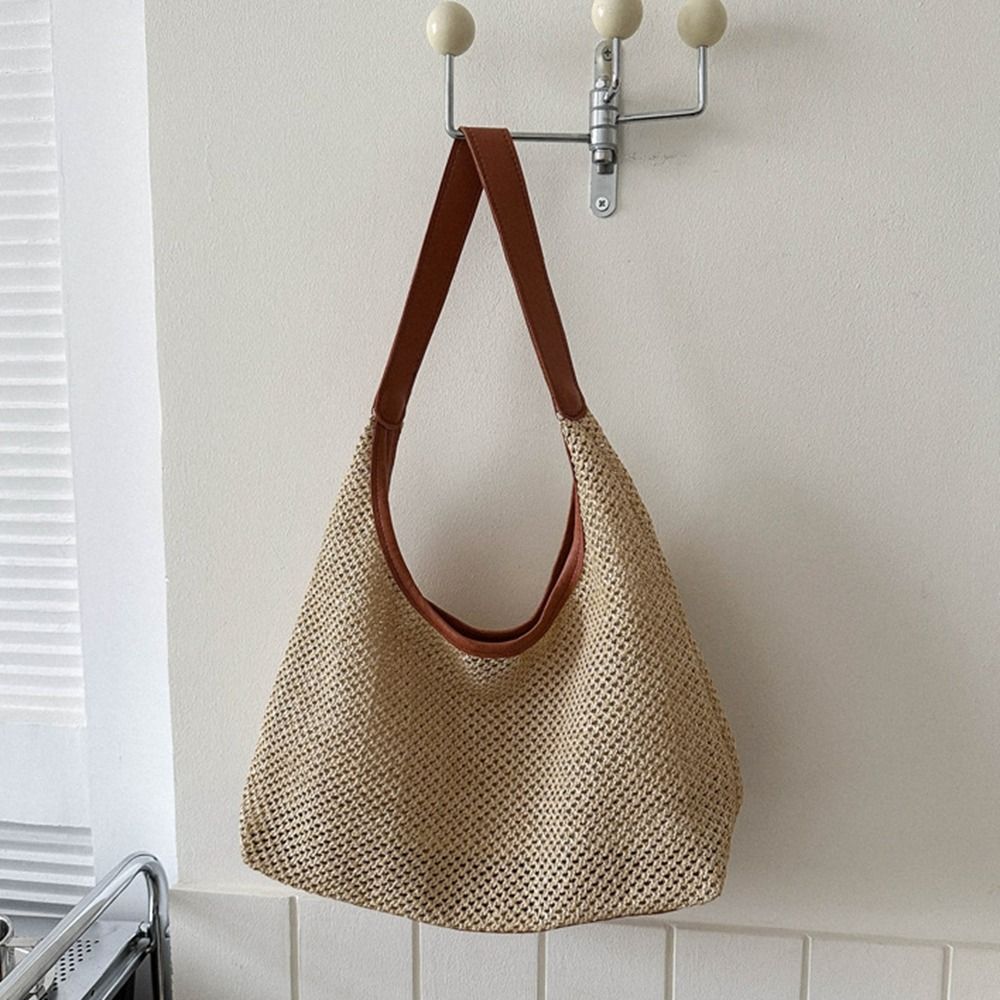 Urocza, jednokolorowa, plecion – Tote Bag Beach recenzja i cena