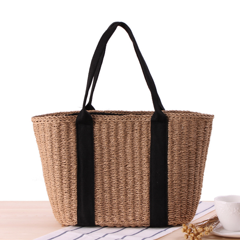 Modna słomkowa torba torba dam – Crochet Bag Raffia recenzja i cena