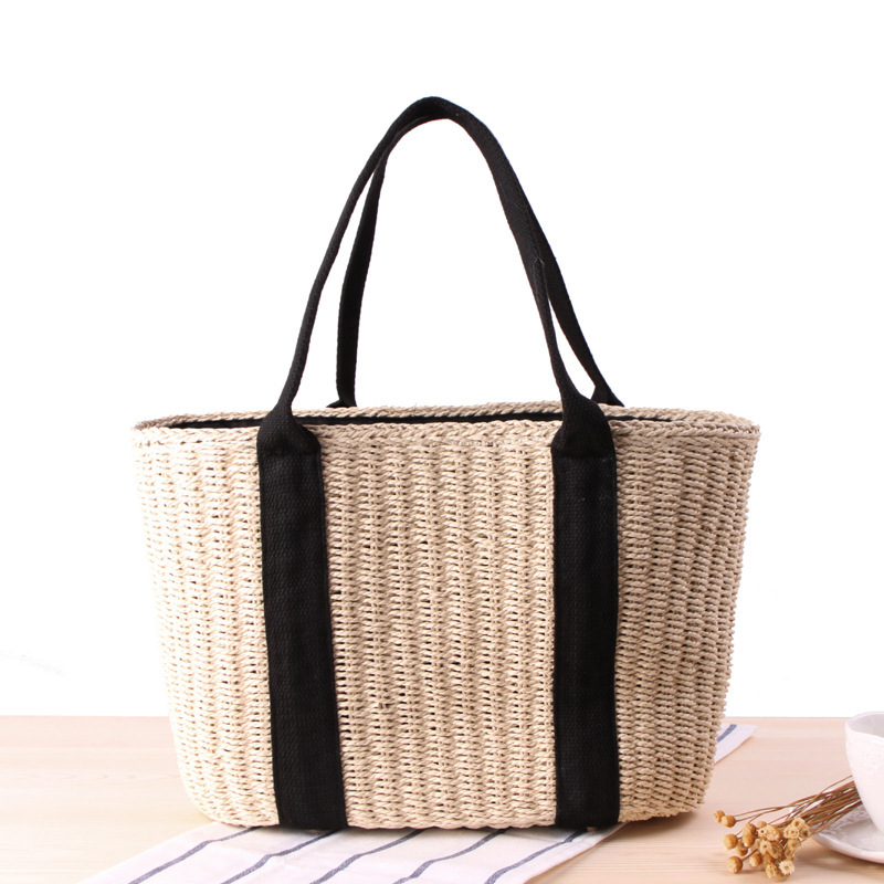 Modna słomkowa torba torba dam – Crochet Bag Raffia recenzja i cena
