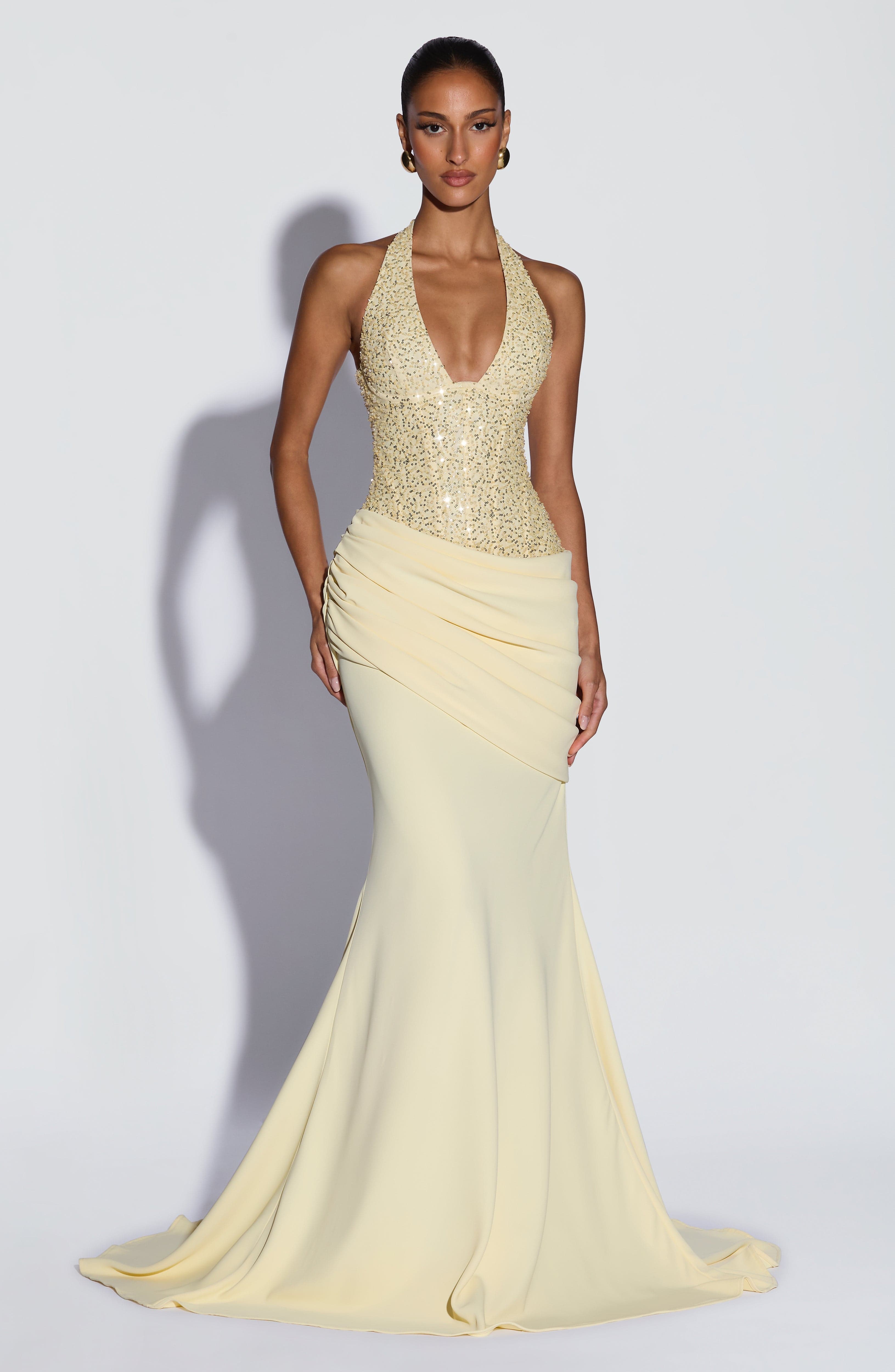 Luksusowa suknia maxi z cekina – Maxi Dress Halter recenzja i cena