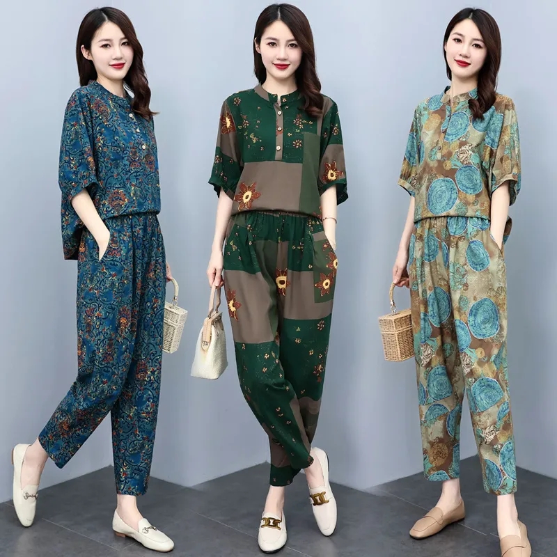 Letnie komplety dla mam w śred – Linen Pant Wide recenzja i cena