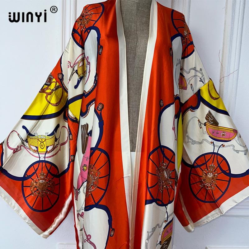 WINYI boho print Kimono Summer – Cover Up Kaftan recenzja i cena