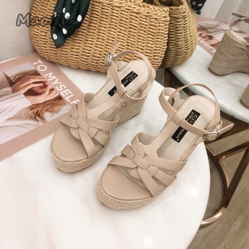Sandały na platformie 10 cm dl – Wedge Espadrille Women recenzja i cena