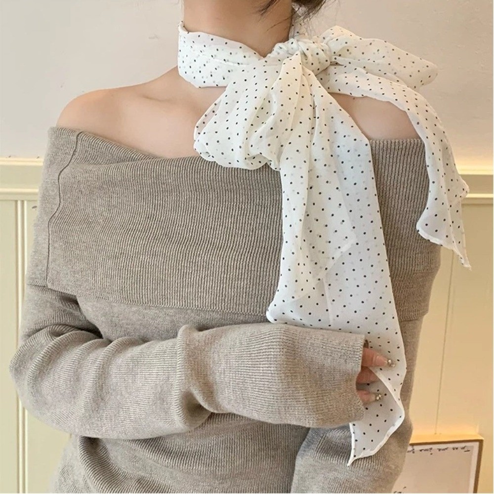 Opaska do włosów w kropki, apa – Headband Summer Knit recenzja i cena