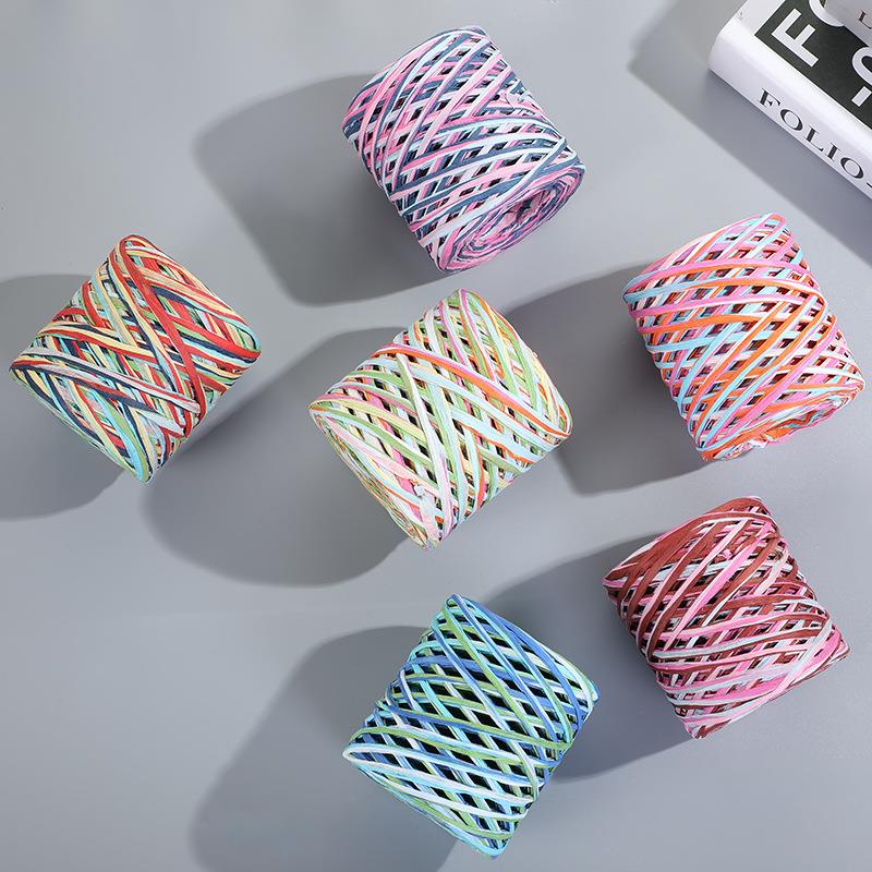 200M Sznurek z papieru rafia,  – Crochet Bag Raffia recenzja i cena