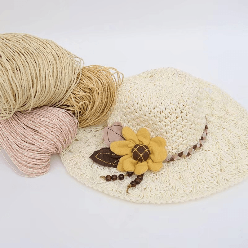 200g 2-warstwowa włóczka z baw – Crochet Bag Raffia recenzja i cena