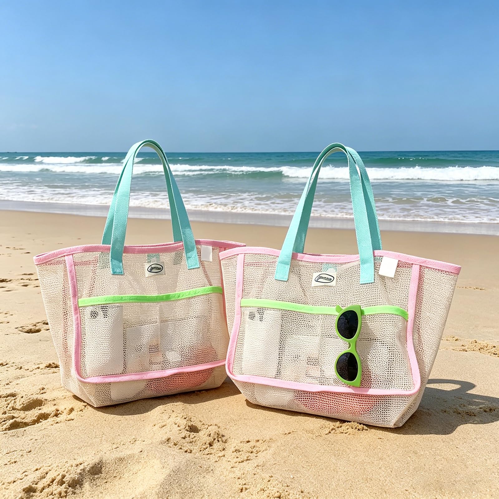 Torby plażowe damskie, kolorow – Tote Bag Beach recenzja i cena