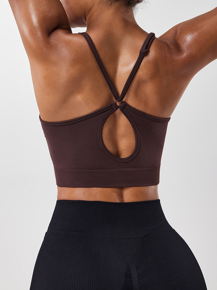 Damski sportowy biustonosz z o – Crop Top Crochet recenzja i cena