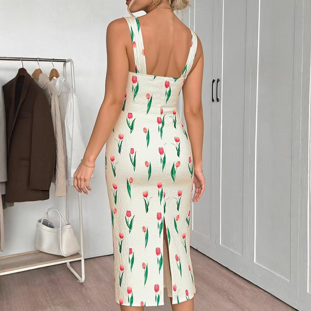 Modna sukienka crop z kwiatowy – Midi Skirt Floral recenzja i cena