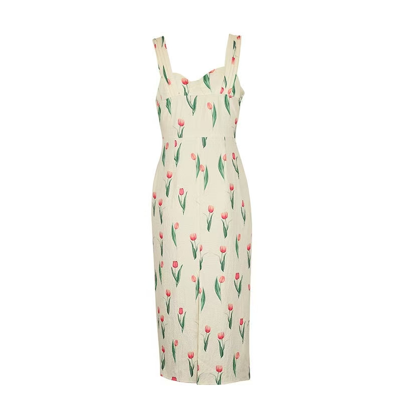 Modna sukienka crop z kwiatowy – Midi Skirt Floral recenzja i cena