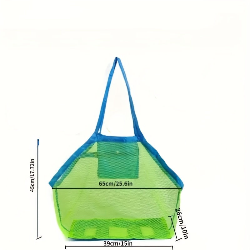 1 szt. Duża siatkowa torba pla – Tote Bag Beach recenzja i cena