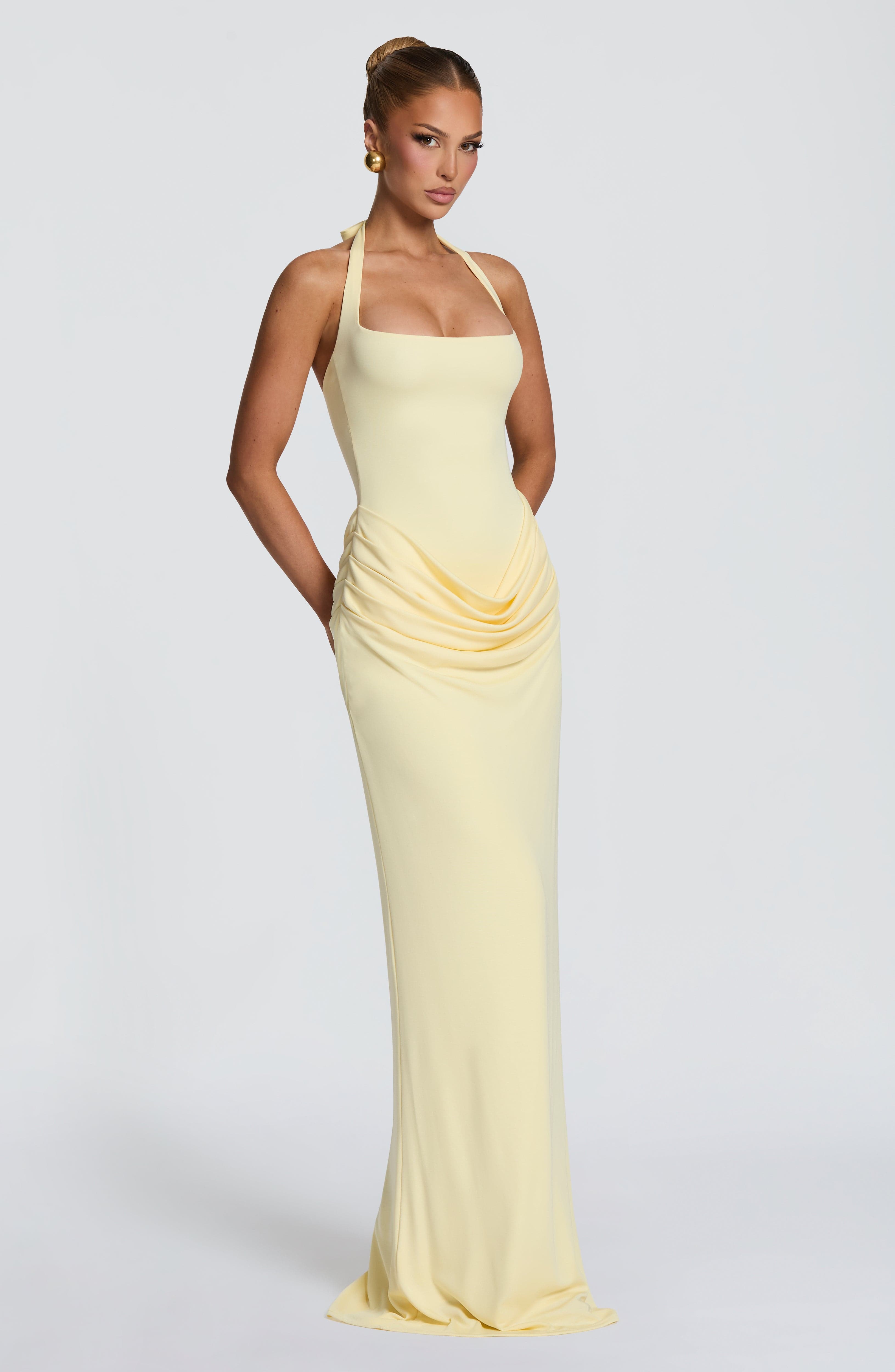 Sukienka maxi z kwadratowym de – Maxi Dress Halter recenzja i cena