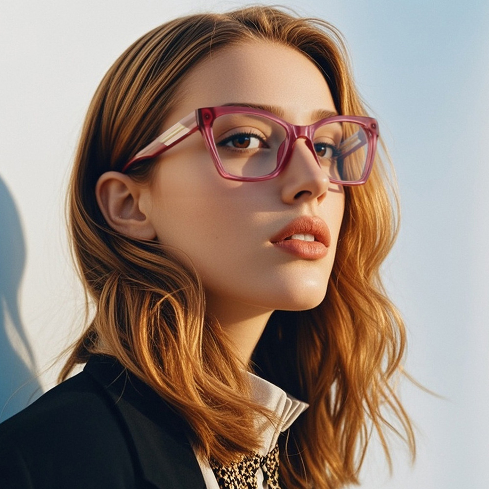 Okulary damskie z dużymi opraw – Sunglasses Cat Eye recenzja i cena