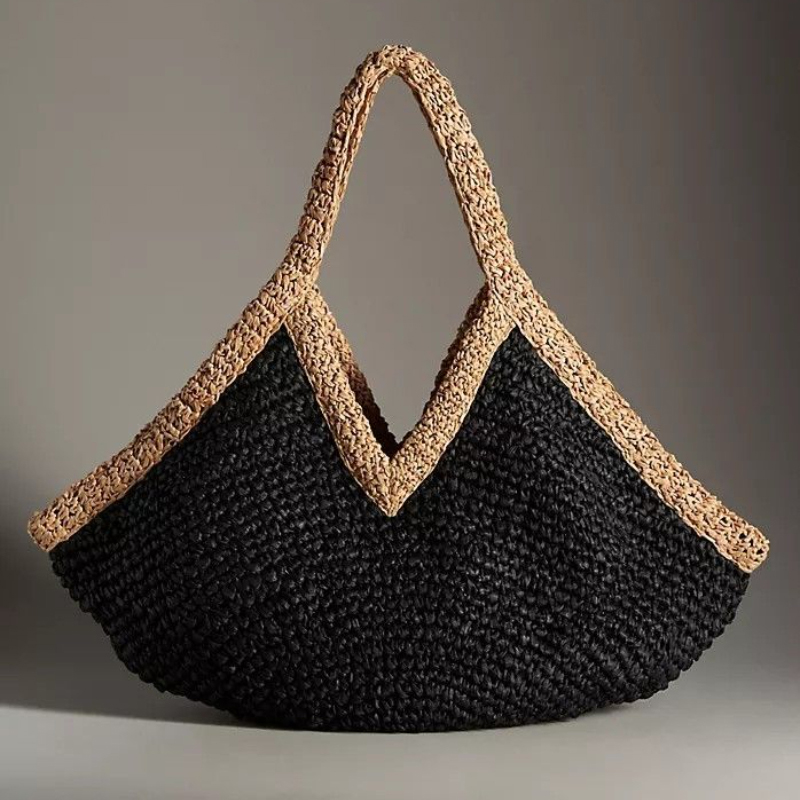 Letnia Nowa Ręcznie Tkana Torb – Crochet Bag Raffia recenzja i cena