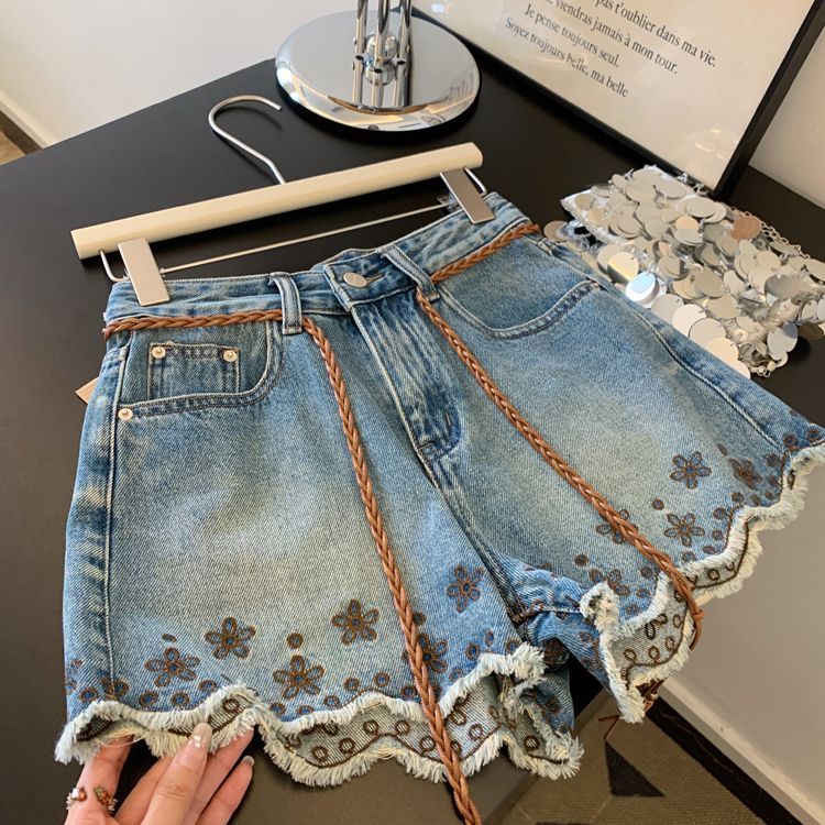 Oddychające, vintage'owe szort – Shorts Denim Frayed recenzja i cena