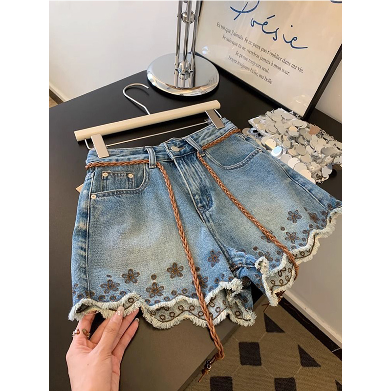 Oddychające, vintage'owe szort – Shorts Denim Frayed recenzja i cena